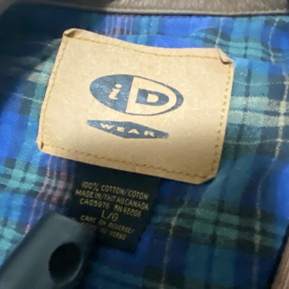 Vintage ID Wear Plaid Lined Jacket - Picture 5 of 11